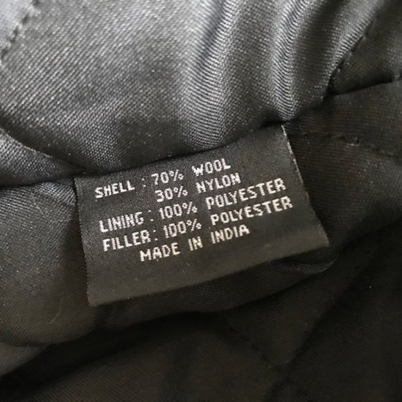 KCSM stadium jacket, wool blend and leather M/L - Picture 10 of 14